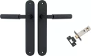 Brunswick Lever - Oval Passage Set - MB