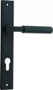 Brunswick Lever - Rectangular Euro Pair - MB