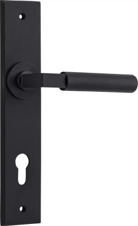 Brunswick Lever - Chamfered Euro Pair - MB
