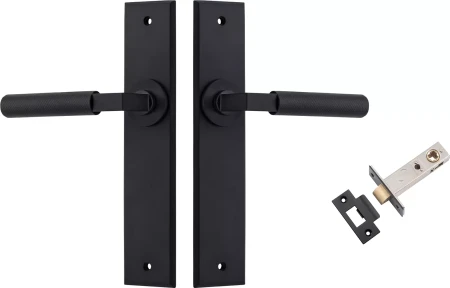 Brunswick Lever - Chamfered Passage Set - MB