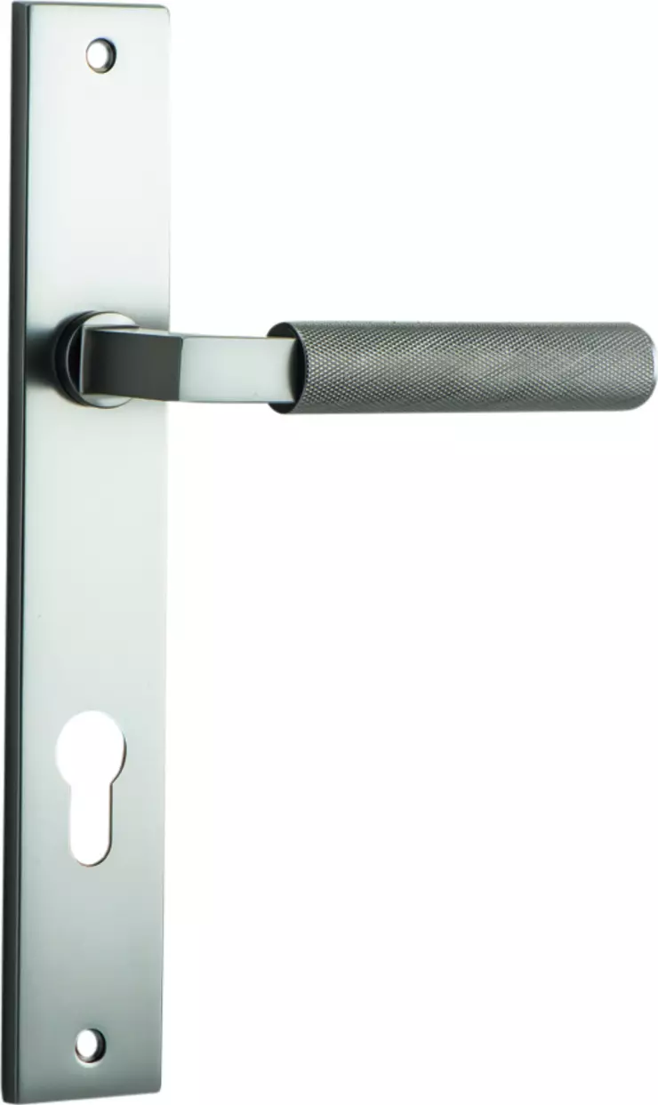 Brunswick Lever - Rectangular Euro Pair - SN