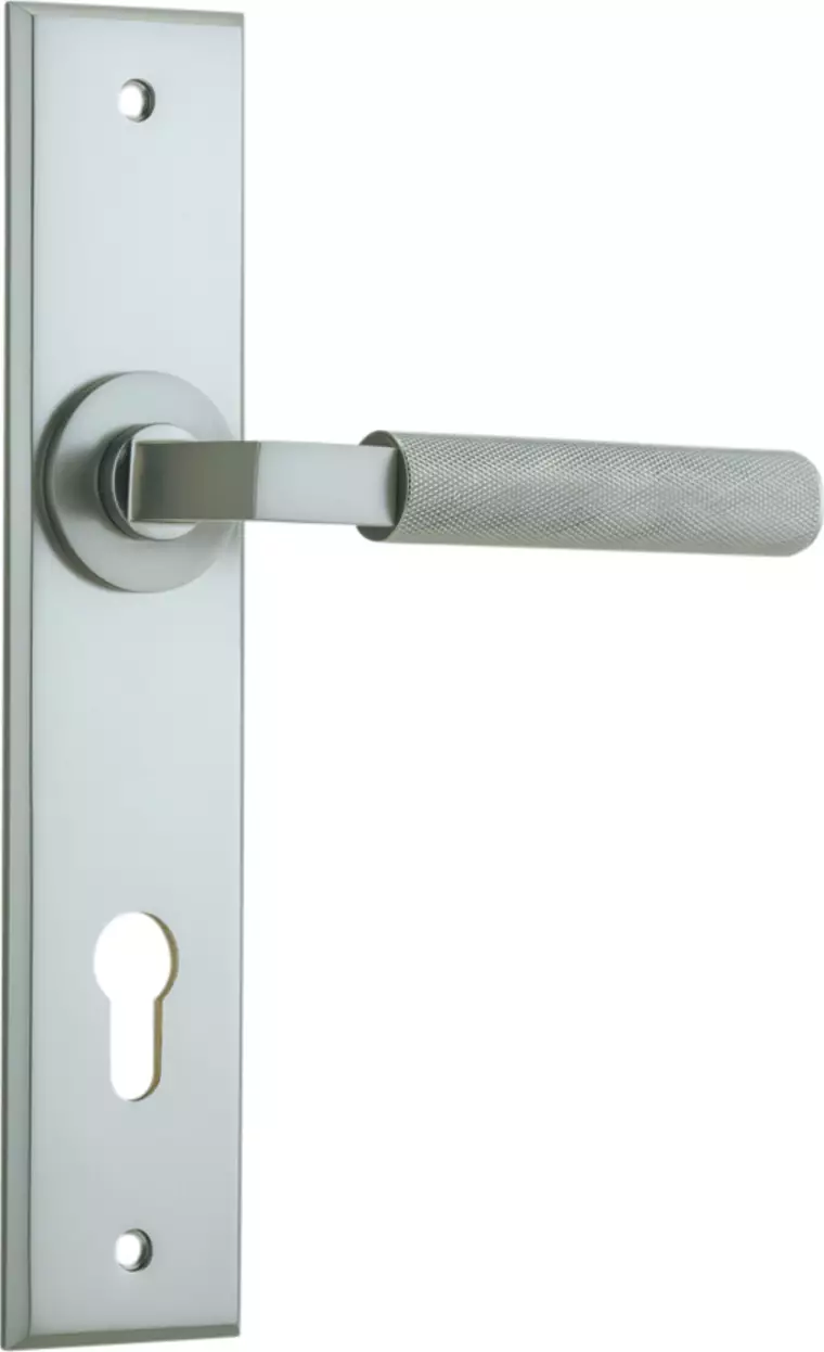 Brunswick Lever - Chamfered Euro Pair - SN