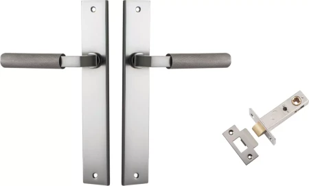 Brunswick Lever - Rectangular Passage Set - SN