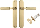 Brunswick Lever - Oval Passage Set - GLD
