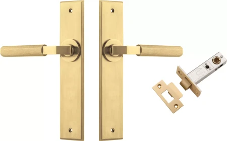 Brunswick Lever - Chamfered Passage Set - GLD