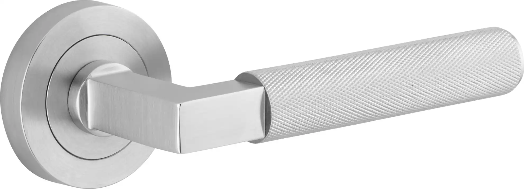 Brunswick Lever - Round Rose Handle Set - SC