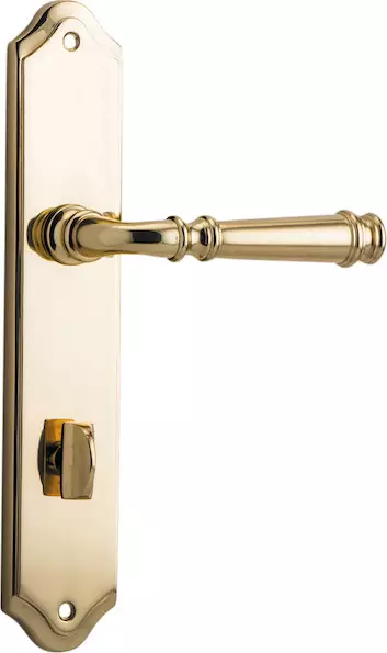 Verona Lever - Shouldered Privacy Handles - PB