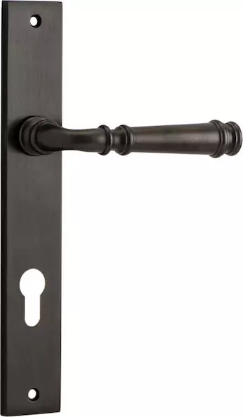 Verona Lever - Rectangular Euro Pair - SB