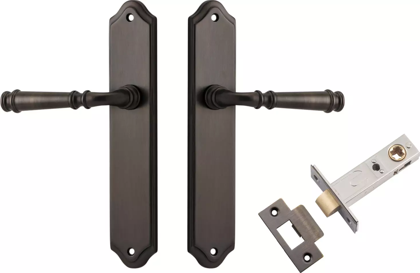 Verona Lever - Shouldered Passage Set - SB