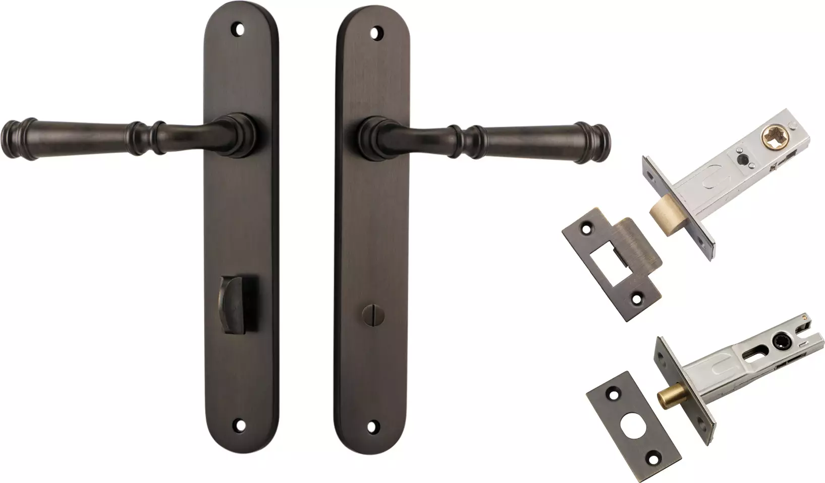 Verona Lever - Oval Privacy Set - SB