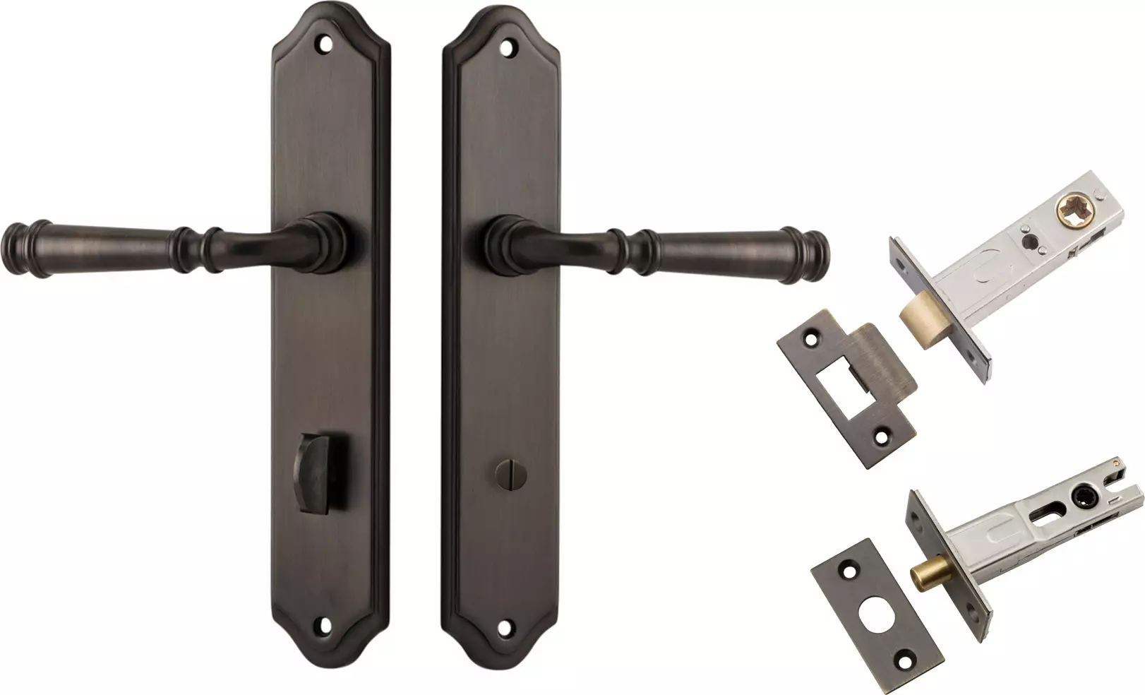 Verona Lever - Shouldered Privacy Set - SB