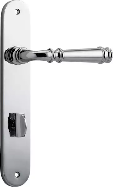 Verona Lever - Oval Privacy Handles - CP