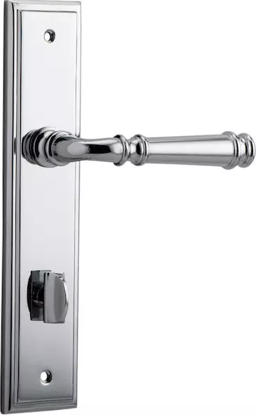 Verona Lever - Stepped Privacy Handles - CP