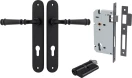 Verona Lever - Oval Entrance Set - Key / Key - MB