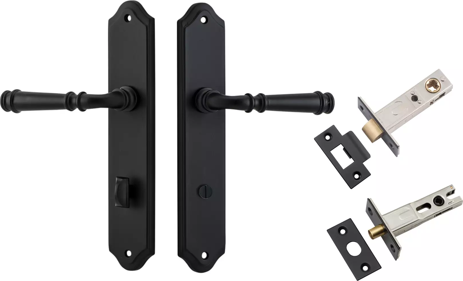 Verona Lever - Shouldered Privacy Set - MB