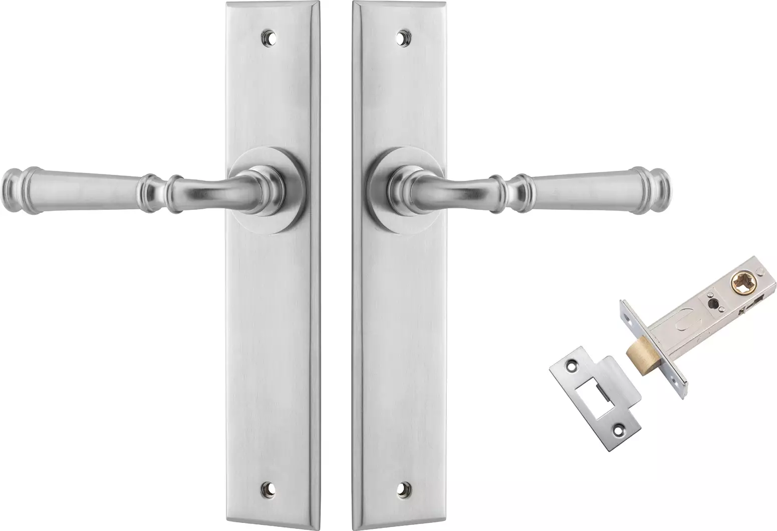 Verona Lever - Chamfered Passage Set - SC