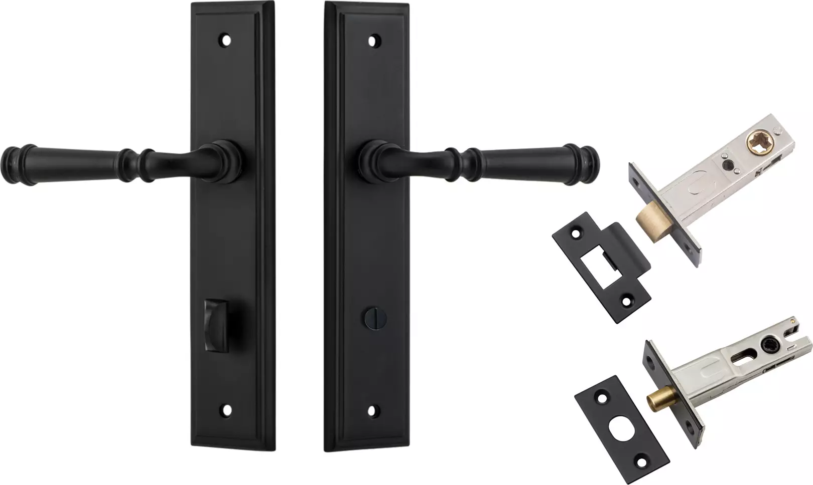 Verona Lever - Stepped Privacy Set - MB