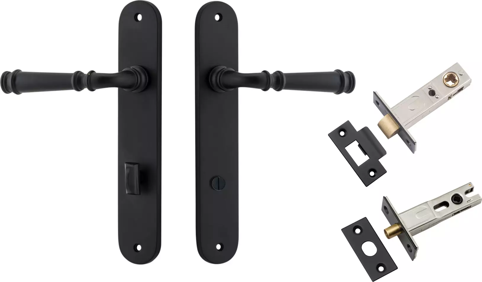 Verona Lever - Oval Privacy Set - MB