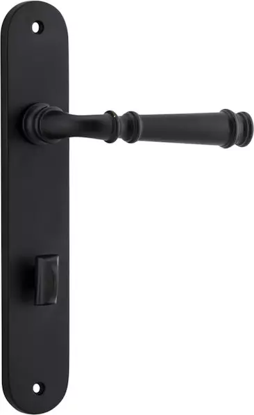 Verona Lever - Oval Privacy Handles - MB