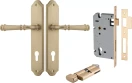 Verona Lever - Shouldered Entrance Set - Key / Turn - BB