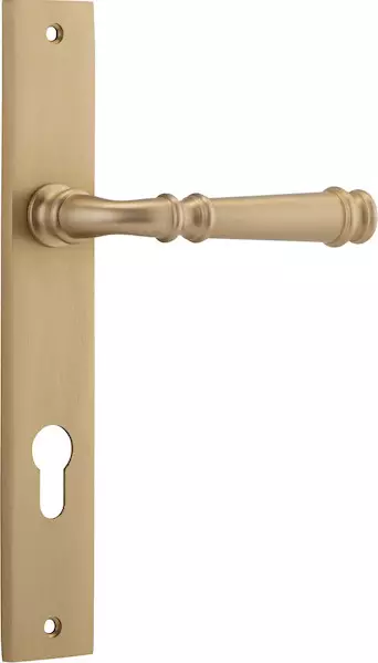 Verona Lever - Rectangular Euro Pair - BB