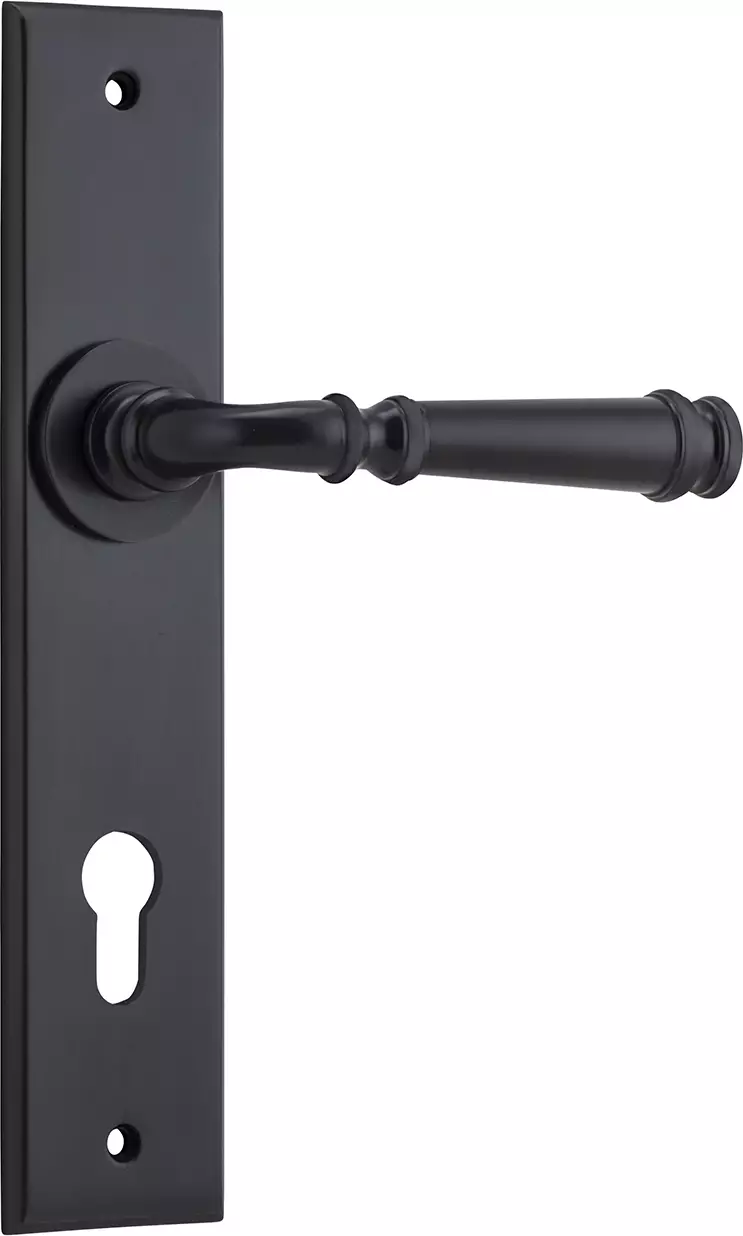 Verona Lever - Chamfered Euro Pair - MB