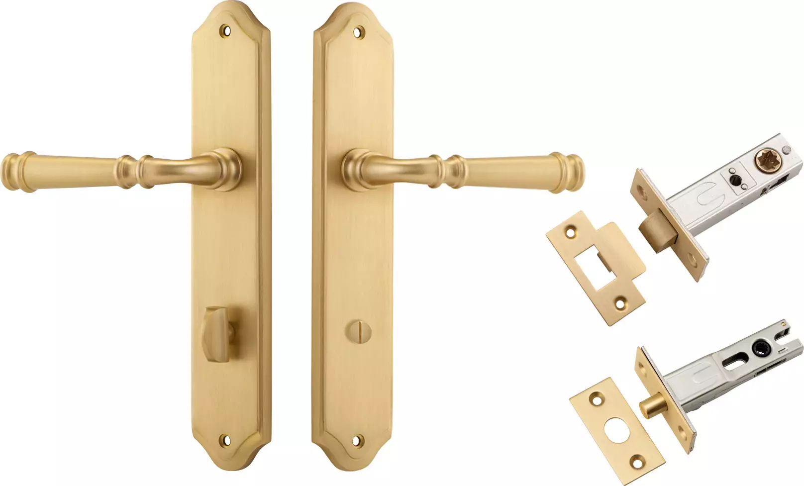 Verona Lever - Shouldered Privacy Set - BB