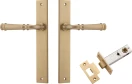 Verona Lever - Rectangular Passage Set - BB