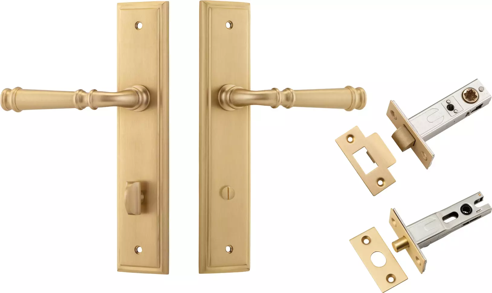 Verona Lever - Stepped Privacy Set - BB