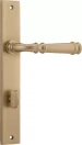 Verona Lever - Rectangular Privacy Handles - BB