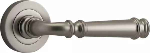 Verona Lever - Round Rose Handle Set - SN