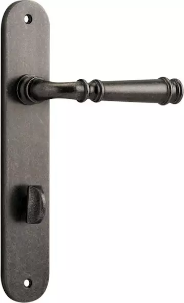 Verona Lever - Oval Privacy Handles - DN