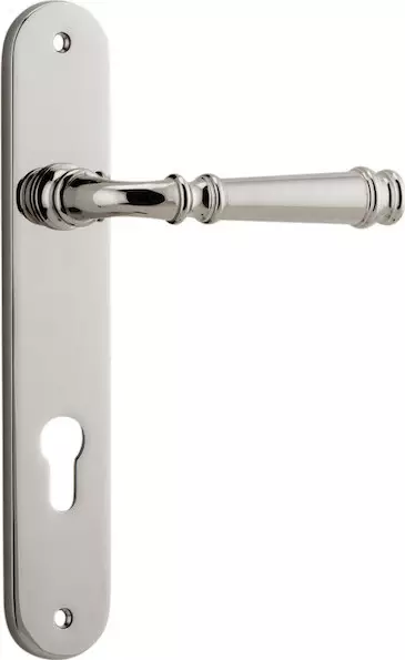 Verona Lever - Oval Euro Pair - PN