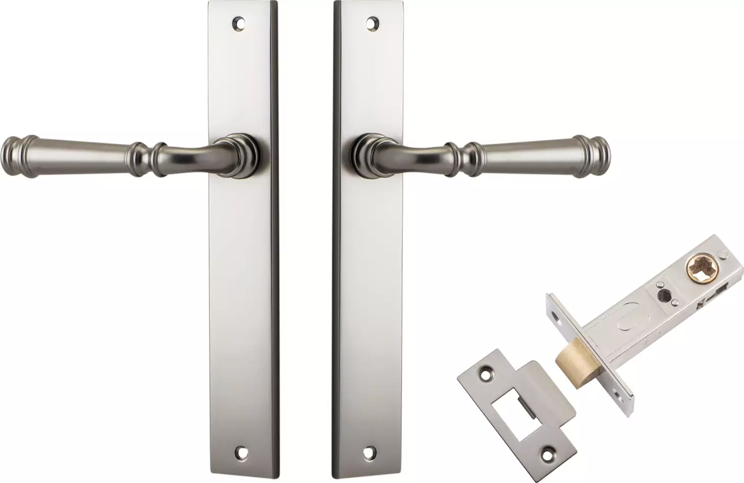 Verona Lever - Rectangular Passage Set - SN