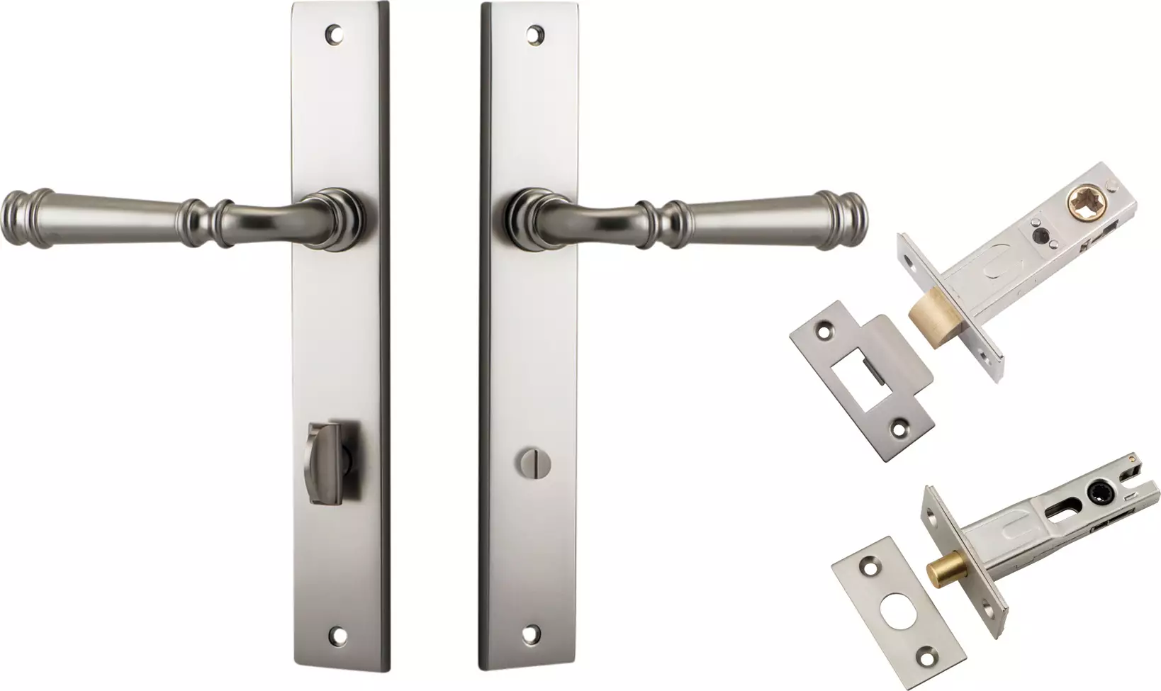 Verona Lever - Rectangular Privacy Set - SN