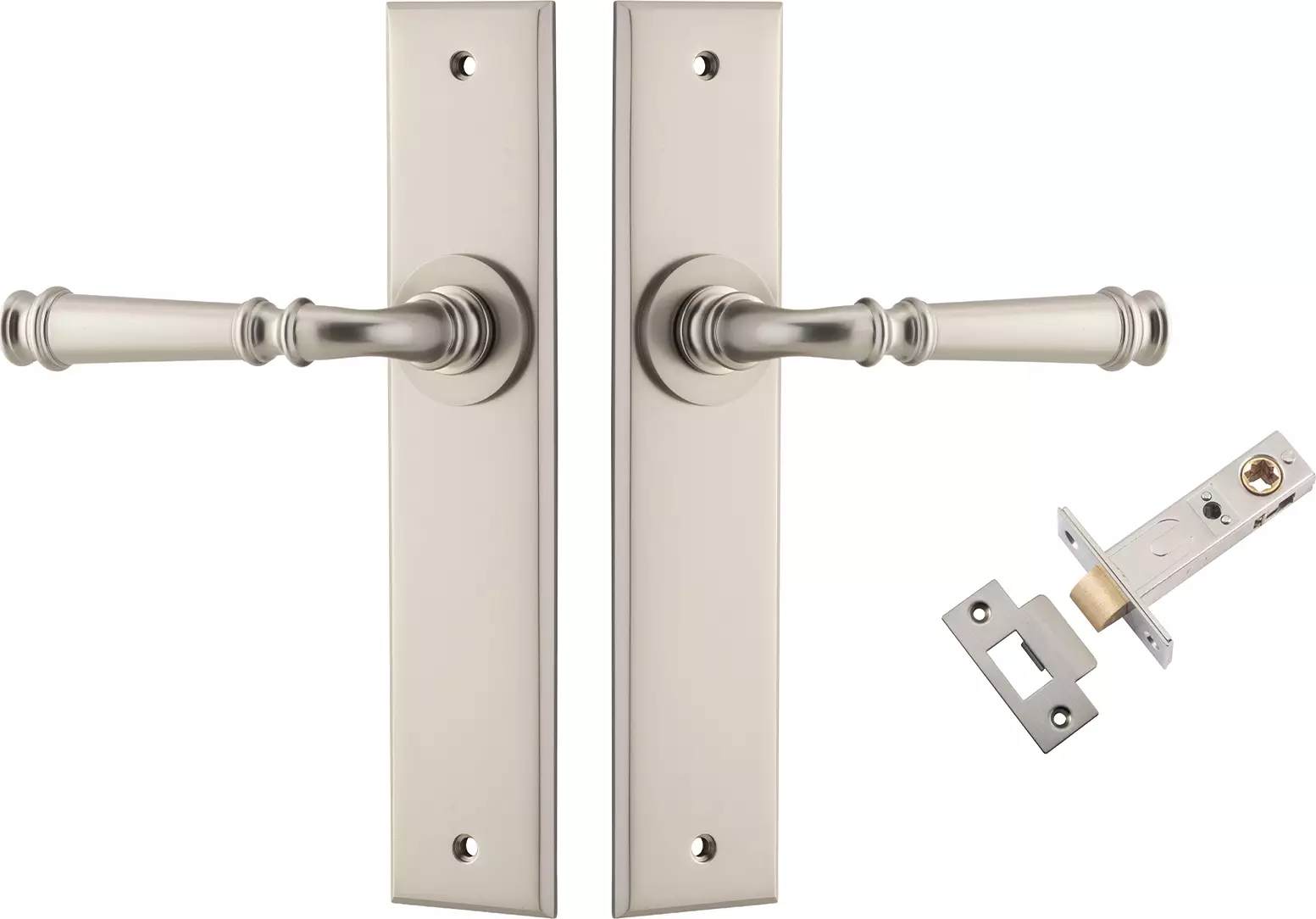 Verona Lever - Chamfered Passage Set - SN