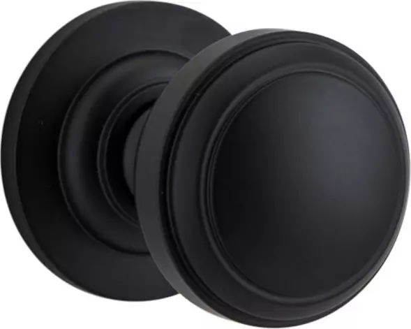 Paddington Knob - Round Rose Handle Set - MB