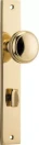 Paddington Knob - Rectangular Privacy Handles - PB