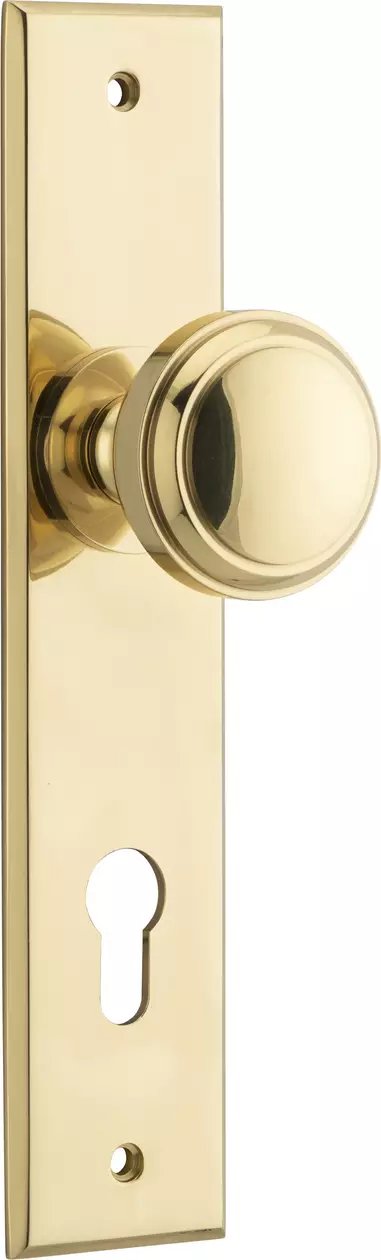 Paddington Knob - Chamfered Euro Pair - PB