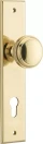 Paddington Knob - Chamfered Euro Pair - PB