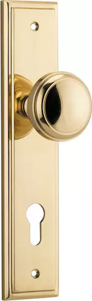 Paddington Knob - Stepped Euro Pair - PB