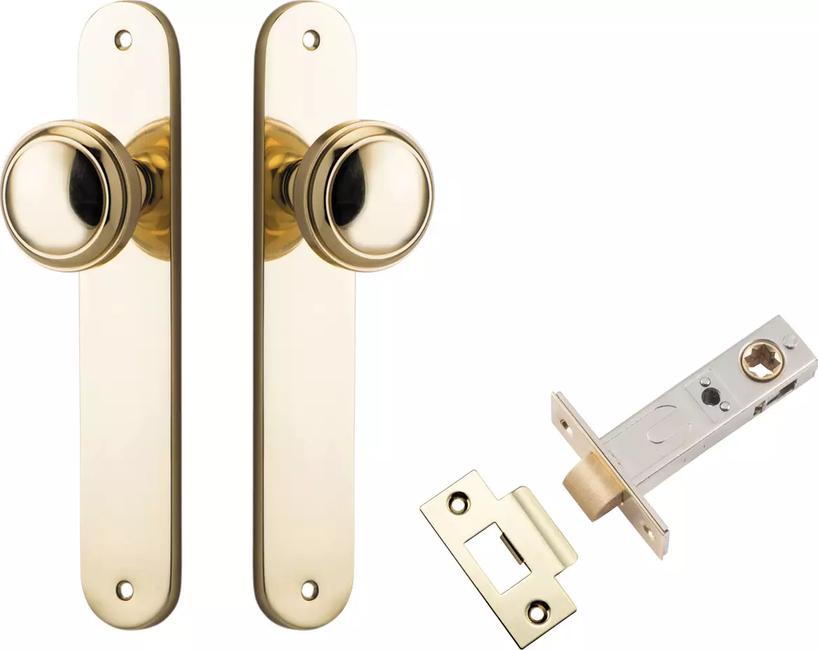 Paddington Knob - Oval Passage Set - PB