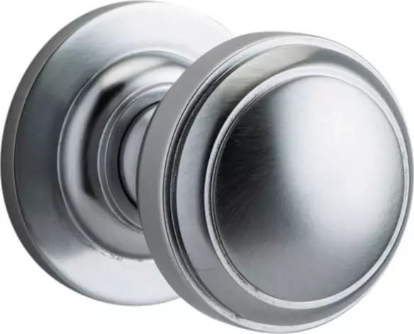 Paddington Knob - Round Rose Handle Set - SC