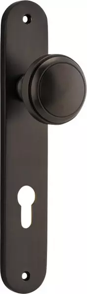 Paddington Knob - Oval Euro Pair - SB