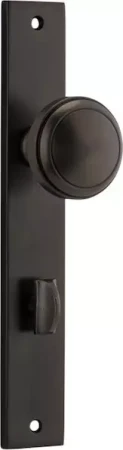 Paddington Knob - Rectangular Privacy Handles - SB