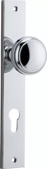 Paddington Knob - Rectangular Euro Pair - CP