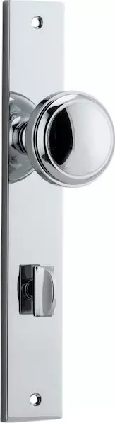 Paddington Knob - Rectangular Privacy Handles - CP