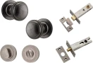 Paddington Knob - Round Rose Privacy Set - DN