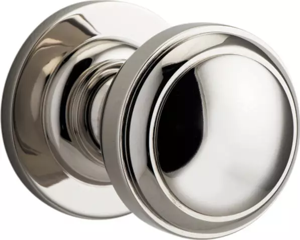 Paddington Knob - Round Rose Handle Set - PN