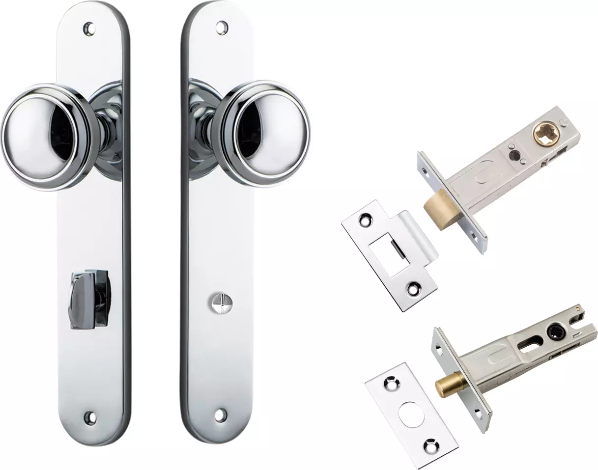 Paddington Knob - Oval Privacy Set - CP